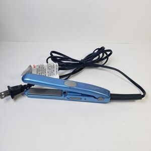 BaBylissPRO Nano Titanium Mini Straightening Iron Blue 0.5 Inch Tested